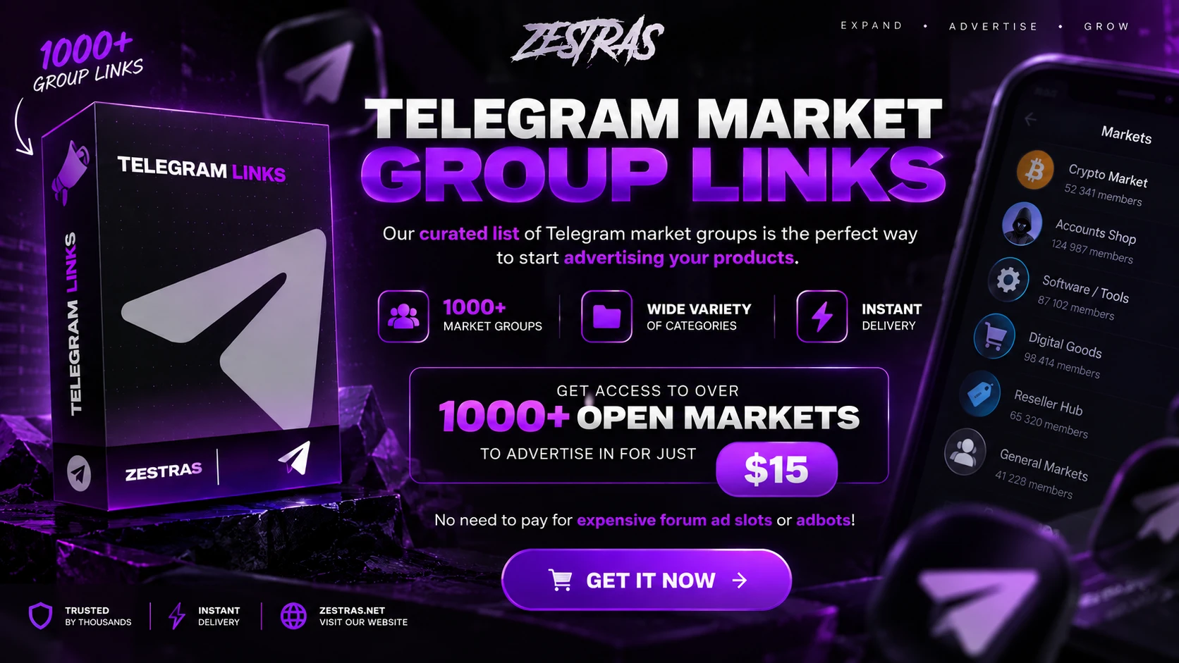 1000+ Telegram Market Group Links