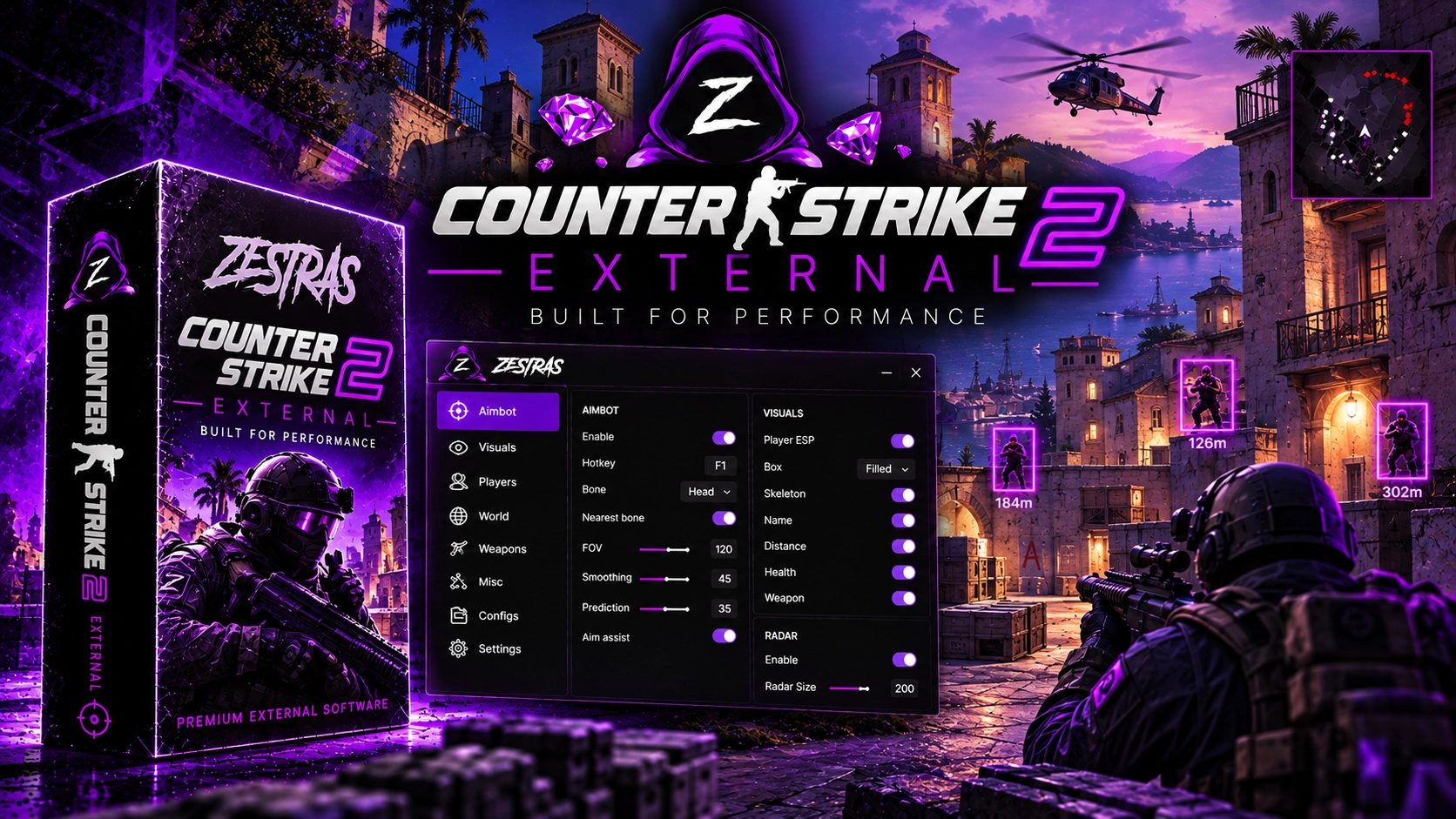 🎯 Counter-Strike 2 | External